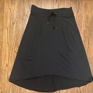 Athleta Beachcomber Hi-Low Midi Drawstring Skirt